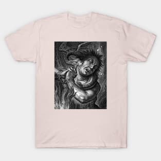 DEMON BITE B&W T-Shirt